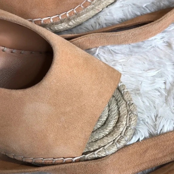 🌸NEW🌸 JOIE Kael Suede Ankle Wrap Espadrille - Picture 4 of 11
